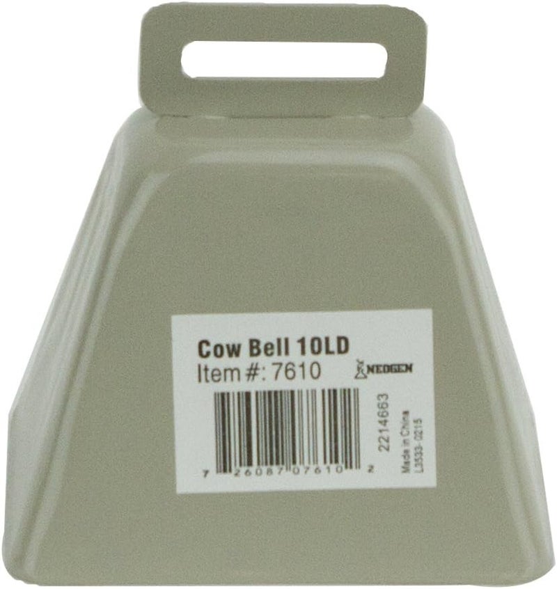 Ideal Instruments 7610 Cow Bell 10LD Metal Cow Bell